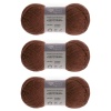 Пряжа Люблю вязать 'Шерстяная' 100гр 165м (75% шерсть, 25% нейлон) (823 ореховый)