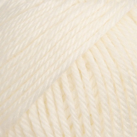 Пряжа Люблю вязать 'Спорт 100' 50гр 100м (80% акрил, 20% полиэстер) (001 белый)