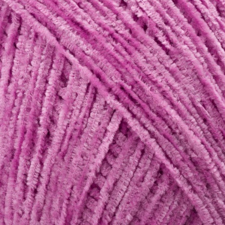 Пряжа Люблю вязать 'Микровелюр' 100г 550м (100% микрополиэстер) (156 розовый крокус)