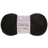 Пряжа Люблю вязать 'Спорт 100' 50гр 100м (80% акрил, 20% полиэстер) (999 черный)