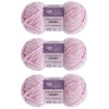 Пряжа Люблю вязать 'Велюр' 100г 120м (100% микрополиэстер) (113 светло-розовый)
