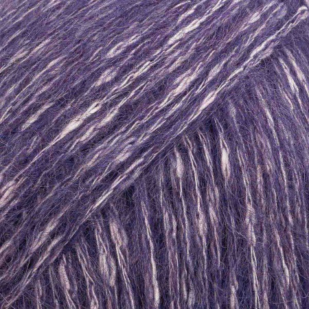 Пряжа Люблю вязать 'Морошка' 100гр 175м (6% альпака, 60% хлопок, 34% акрил) (750 фиолетовый)