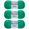 Пряжа Люблю вязать 'Зефир' 100гр 295м (100% акрил) (490 темно-зеленый)