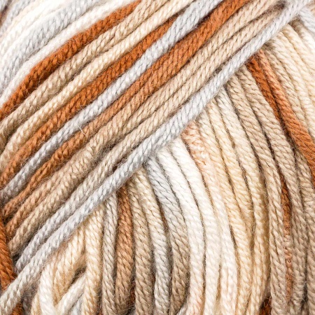 Пряжа Люблю вязать 'Карамель' 50гр 150м (100% акрил) (04 секционный)