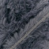 Пряжа Люблю вязать 'Мех' 100г 55м (100% полиэстер) (035 серый)