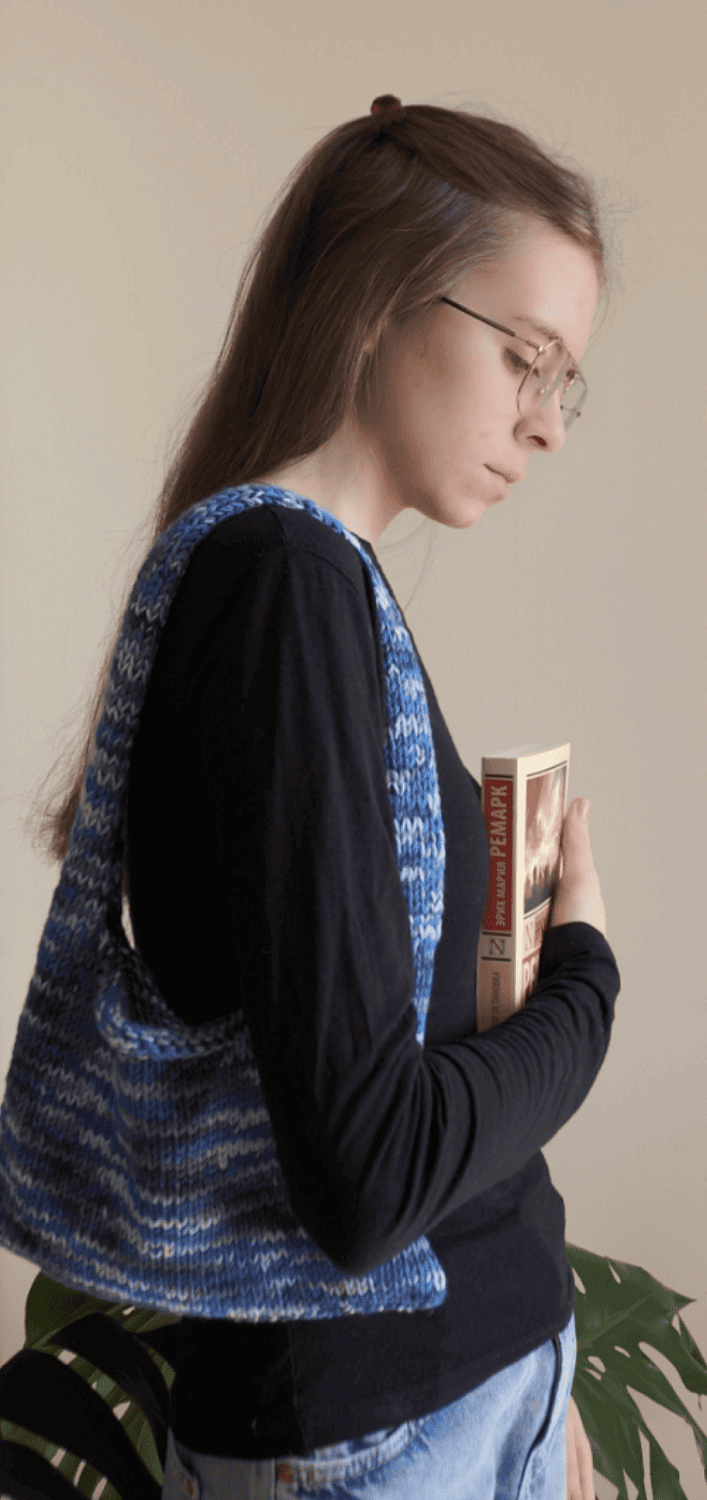 Мастер-класс: "Сумочка спицами"