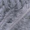 Пряжа Люблю вязать 'Мех' 100г 55м (100% полиэстер) (002 серый)