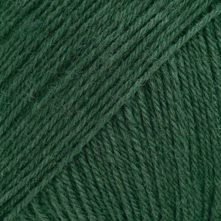 Пряжа Люблю вязать 'Брусника' носочная 100гр 400м (75% шерсть, 25% нейлон) (480 зеленый)