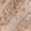 Пряжа Люблю вязать 'Мех' 100г 55м (100% полиэстер) (025 бежевый)