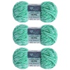 Пряжа Люблю вязать 'Велюр' 100г 120м (100% микрополиэстер) (501 бирюзовый)