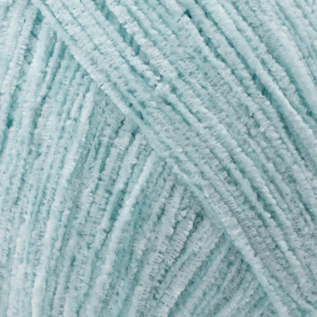 Пряжа Люблю вязать 'Микровелюр' 100г 550м (100% микрополиэстер) (520 светло-голубой)