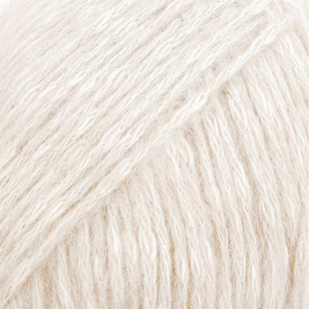 Пряжа Люблю вязать 'Морошка' 100гр 175м (6% альпака, 60% хлопок, 34% акрил) (001 белый)