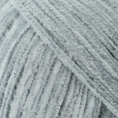 Пряжа Люблю вязать 'Микровелюр' 100г 550м (100% микрополиэстер) (910 серый)