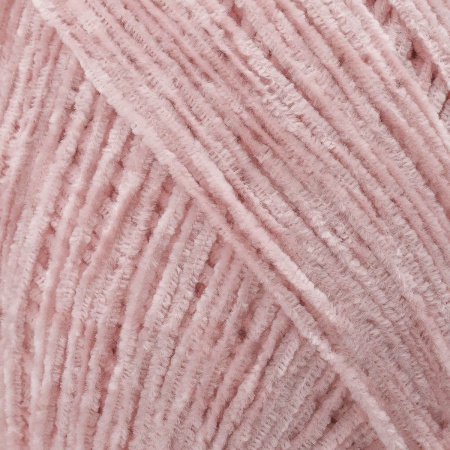 Пряжа Люблю вязать 'Микровелюр' 100г 550м (100% микрополиэстер) (110 розово-бежевый)