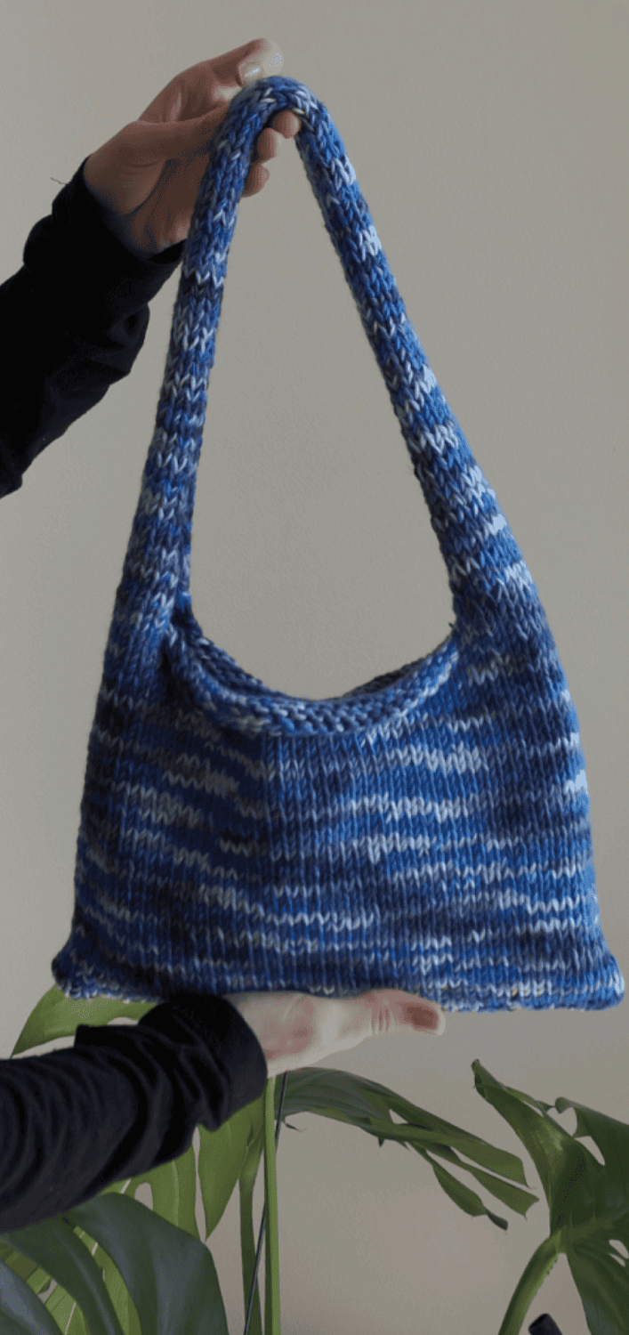 Мастер-класс: "Сумочка спицами"