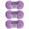 Пряжа Люблю вязать 'Велюр' 100г 120м (100% микрополиэстер) (707 светло-фиолетовый)