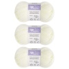 Пряжа Люблю Вязать 'Молочный хлопок' (Milk Cotton) 50г 85м (50% хлопок, 50% молочный акрил) (06 молочный)