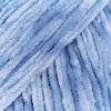 Пряжа Люблю вязать 'Велюр' 100г 120м (100% микрополиэстер) (513 голубой)