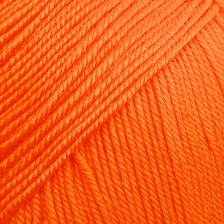 Пряжа Люблю вязать 'Зефир' 100гр 295м (100% акрил) (244 оранжевый)