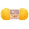 Пряжа Люблю вязать 'Зефир' 100гр 295м (100% акрил) (340 желтый)