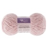 Пряжа Люблю вязать 'Микровелюр' 100г 550м (100% микрополиэстер) (110 розово-бежевый)