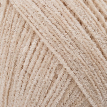 Пряжа Люблю вязать 'Микровелюр' 100г 550м (100% микрополиэстер) (800 бежевый)